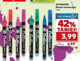 Kaufland Marker konturowy zielony Astra oferta
