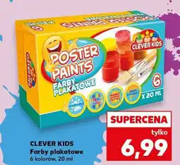 Kaufland Farby plakatowe Clever Kids oferta