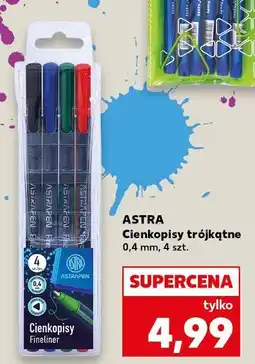 Kaufland Cienkopisy trójkątne Astra oferta