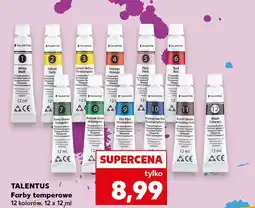 Kaufland Farby temperowe Talentus oferta