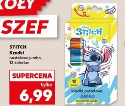 Kaufland Kredki pastelowe jumbo stitch oferta
