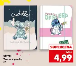 Kaufland Teczka z gumką a4 stitch Beniamin oferta