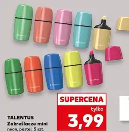 Kaufland Zakreslacze mini pastel Talentus oferta