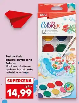Kaufland Farby akwarelowe colorum Deli oferta