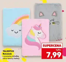Kaufland Notatnik puszysty Talentus oferta