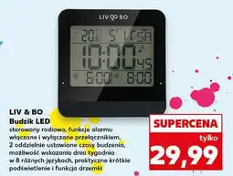 Kaufland Budzik led Liv & Bo oferta