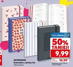 Kaufland Kalendarz książkowy a6 Interdruk oferta