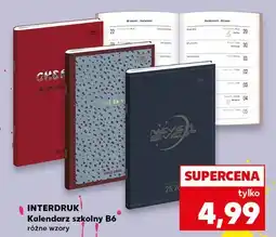 Kaufland Kalendarz szkolny b6 Interduk oferta