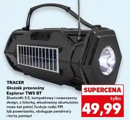 Kaufland Głośnik explorer tws bt Tracer oferta