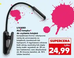 Kaufland Aku lampka do czytania książek Liv & Bo oferta