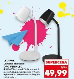 Kaufland Lampka biurkowa oro vero Led-Pol oferta
