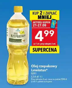 Lewiatan Olej rzepakowy Lewiatan oferta