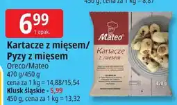 E.Leclerc Kartacze z mięsem/pyzy z mięsem Oreco/Mateo oferta