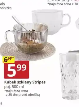 Prymus-AGD Kubek szklany Stripes oferta