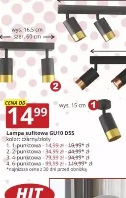 Prymus-AGD Lampa sufitowa GU10 D55 oferta