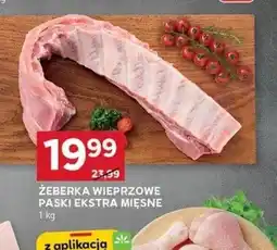 Stokrotka Optima Zeberka wieprzowe paski ekstra mięsne oferta