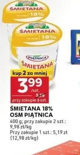 Stokrotka Optima Smietana 18% OSM Piątnica oferta