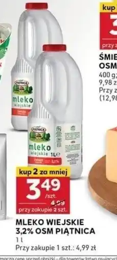 Stokrotka Optima Mleko Wiejskie 3,2% OSM Piątnica oferta
