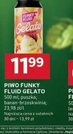 Stokrotka Optima Piwo Funky Fluid Gelato oferta