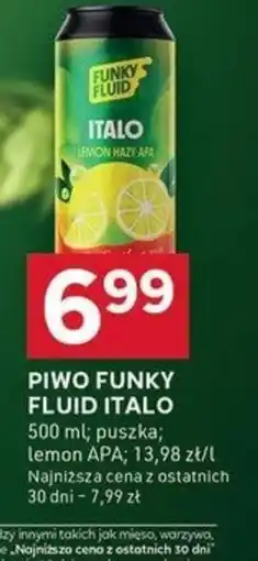 Stokrotka Optima Piwo Funky Fluid Italo oferta