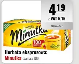 Eurocash Herbata ekspresowa: Minutka oferta
