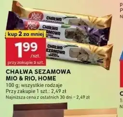 Stokrotka Optima Chałwa sezamowa Mio & Rio, Home oferta