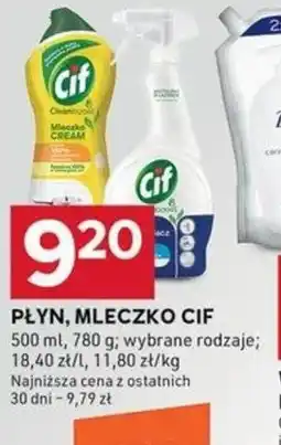 Stokrotka Optima Płyn, mleczko Cif oferta