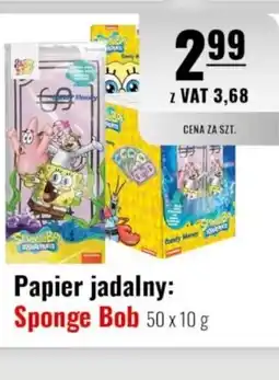 Eurocash Papier jadalny: Sponge Bob oferta