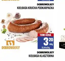 TomiMarkt Kiełbasa krucha podkarpacka Dobrowolscy oferta