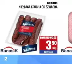 TomiMarkt Kiełbasa krucha od szwagra Krakus oferta