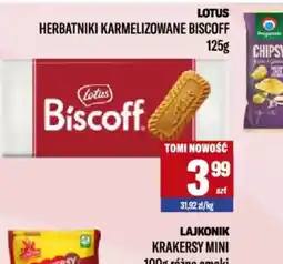 TomiMarkt Herbatniki karmelizowane Lotus Biscoff oferta