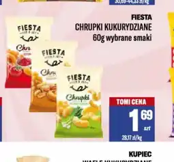 TomiMarkt Chrupki kukurydziane Fiesta oferta
