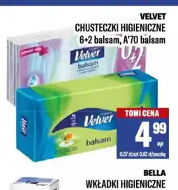 TomiMarkt Chusteczki higieniczne Velvet oferta