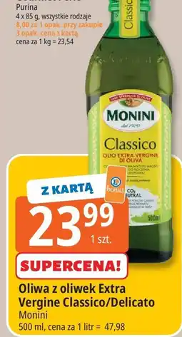 E.Leclerc Oliwa z oliwek Extra Vergine Classico/Delicato Monini oferta