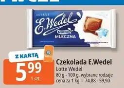 E.Leclerc Czekolada E.Wedel Lotte Wedel oferta