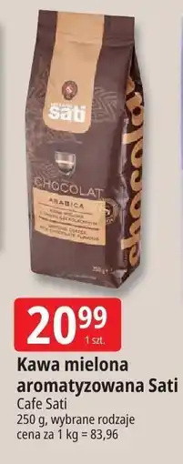 E.Leclerc Kawa mielona aromatyzowana Sati Cafe Sati oferta