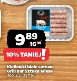 Netto Kiełbaski białe surowe Grill Bar Sztuka Mięsa oferta
