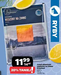 Netto Łosoś atlantycki wędzony na zimno Premieur oferta