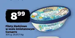 Netto Filety śledziowe w sosie śmietanowym Corsarro oferta