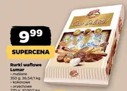 Netto Rurki waflowe Lumar maślane, kokosowe, orzechowe oferta