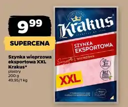 Netto Szynka wieprzowa eksportowa XXL Krakus oferta