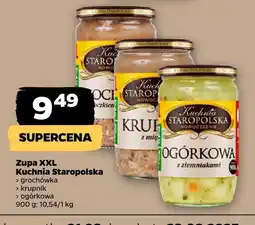 Netto Zupa XXL Kuchnia Staropolska grzybowa, barszcz, ogórkowa oferta