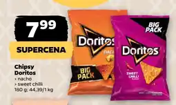 Netto Chipsy Doritos nacho, sweet chilli oferta