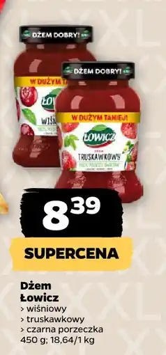 Netto Dżem Łowicz wiśniowy, truskawkowy, czarna porzeczka oferta