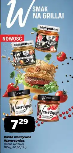 Netto Pasta warzywna Wawrzyniec różne rodzaje oferta