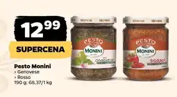 Netto Pesto Monini Genovese + Rosso oferta