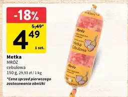 Intermarche Metka cebulowa Mróz oferta