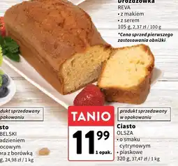 Intermarche Ciasto Olsza o smaku cytrynowym oferta