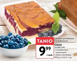 Intermarche Ciasto Szabelski z nadzieniem owocowym oferta