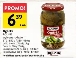 Intermarche Ogórki Rolnik oferta